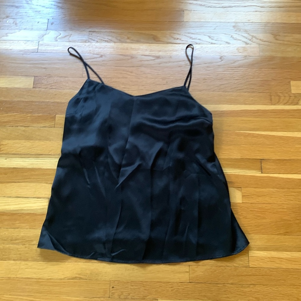 100% silk tank top